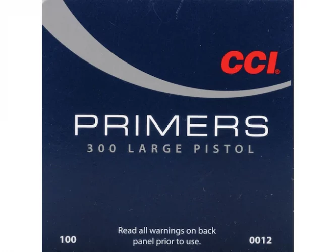 CCI Large Pistol Primers Nr. 300 Box mit 1000 (10 Schalen mit 100)