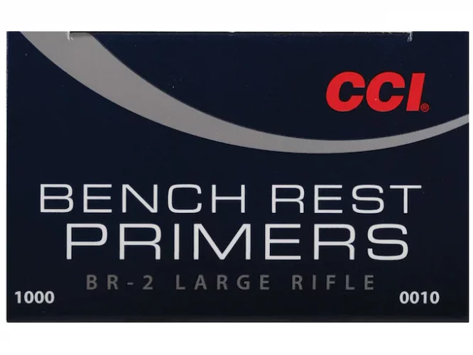 CCI Large Rifle Bench Rest Primers #BR2 Box mit 1000 (10 Schalen mit 100)