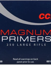 CCI Large Rifle Magnum Primers #250 Box mit 1000 (10 Schalen mit 100)