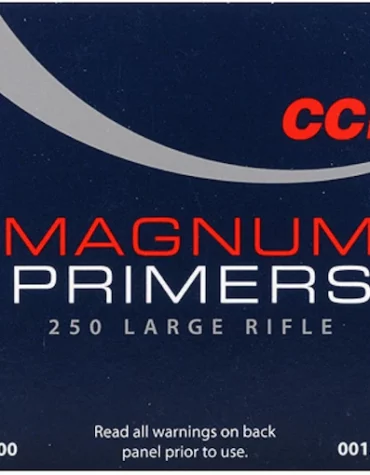CCI Large Rifle Magnum Primers #250 Box mit 1000 (10 Schalen mit 100)