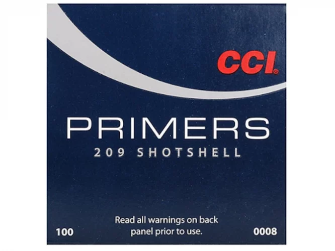 CCI Primers #209 Shotshell Box mit 1000 (10 Schalen mit 100)