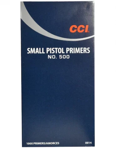 CCI Small Pistol Primers #500 Box mit 1000