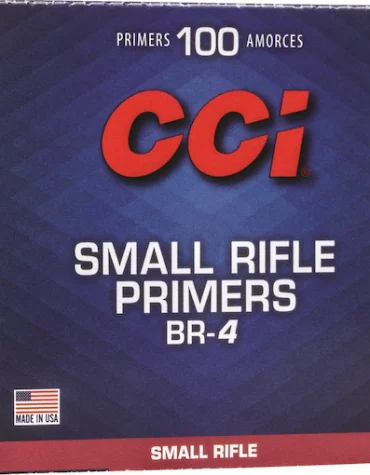 CCI Small Rifle Bench Rest Primers #BR4 Box mit 1000 (10 Schalen mit 100)