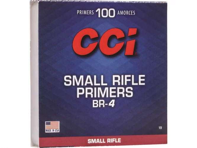 CCI Small Rifle Bench Rest Primers #BR4 Box mit 1000 (10 Schalen mit 100)