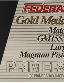 Federal Premium Gold Medal Large Pistol Magnum Match Primer #155M Box mit 1000 (10 Schalen mit 100)