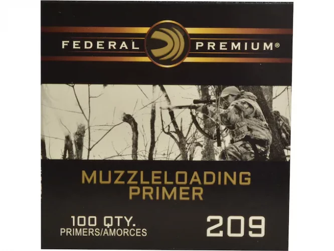 Federal Premium Primers #209 Vorderlader Box mit 100 Stück