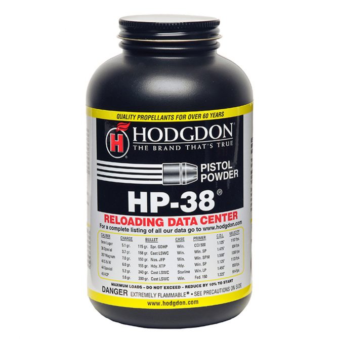 Hodgdon HP-38