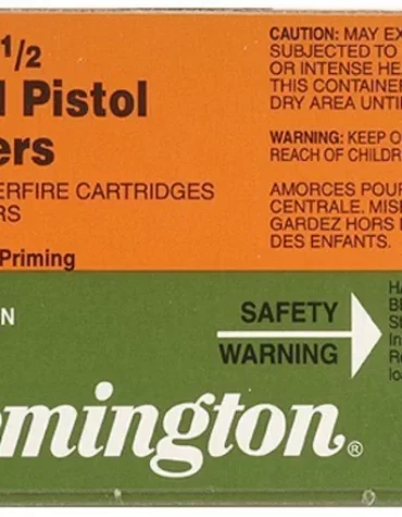 Remington Small Pistol Primers #1-1/2 Box mit 1000 (10 Schalen mit 100)