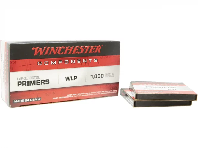 Winchester Large Pistol Primers Nr. 7 Box mit 1000 (10 Tabletts mit 100)