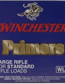 Winchester Large Rifle Primers #8-1/2 Box mit 1000 (10 Tabletts mit 100)