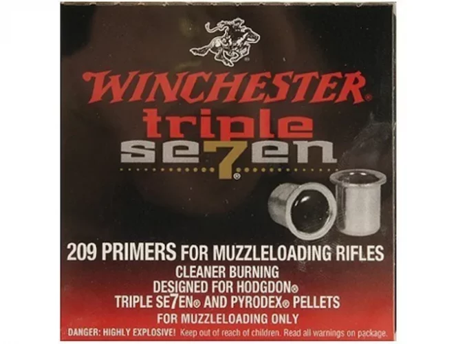 Winchester Triple Seven Primers #209 Vorderlader-Box von 2000